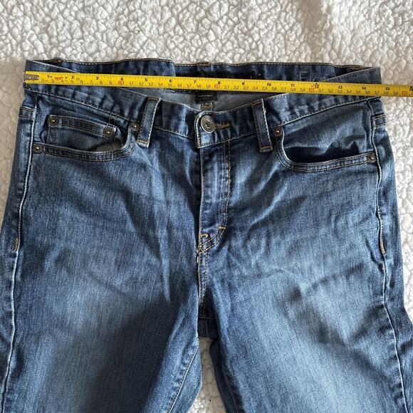 Vintage Calvin Klein Faded Flare Jeans Sz 8 L32 - Picture 10 of 10